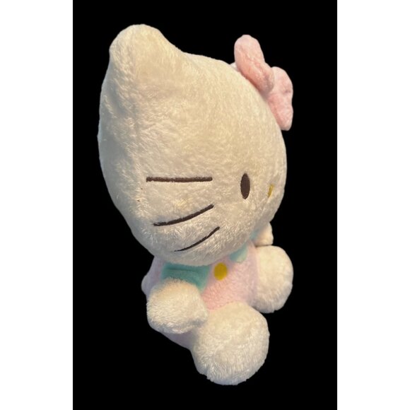 Ty Beanie Baby Pluffies Hello Kitty Plush 8" Sanrio 2011 - Picture 4 of 5